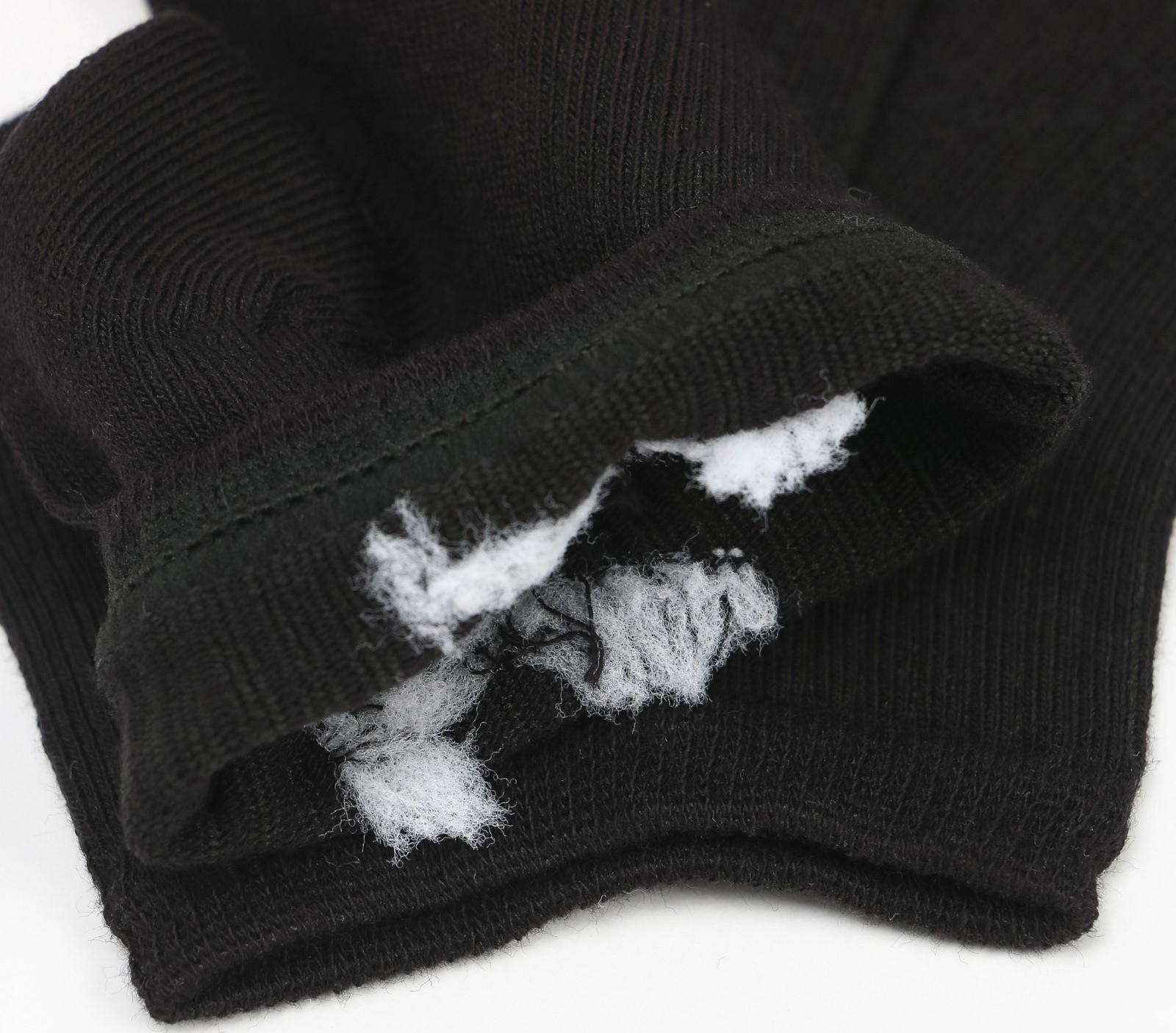 Носки укороченные, цвет чёрный, размер 27-29