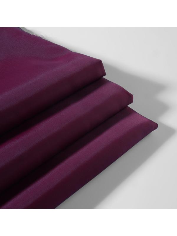 Ткань Таффета, 180Т, 65 гр/кв. метр, 150 × 200 см, цвет бордовый №02