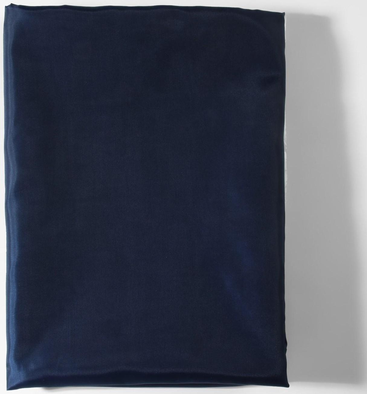 Ткань Таффета, 190Т, 80 гр/кв. метр, 150 × 200 см, цвет тёмно-синий №23