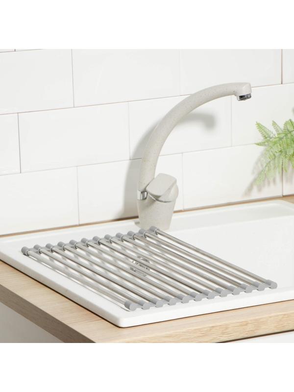 Сушилка для посуды на раковину, 37×23 см