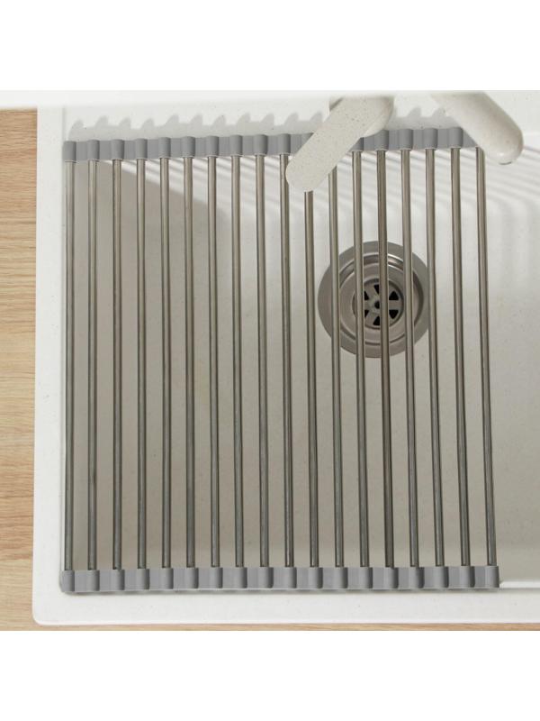 Сушилка для посуды на раковину, 37×36 см