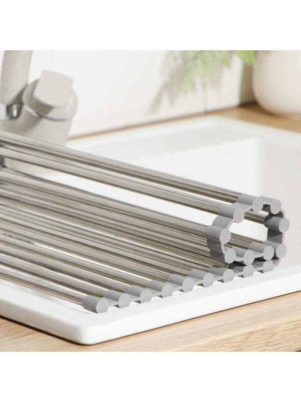 Сушилка для посуды на раковину, 37×36 см