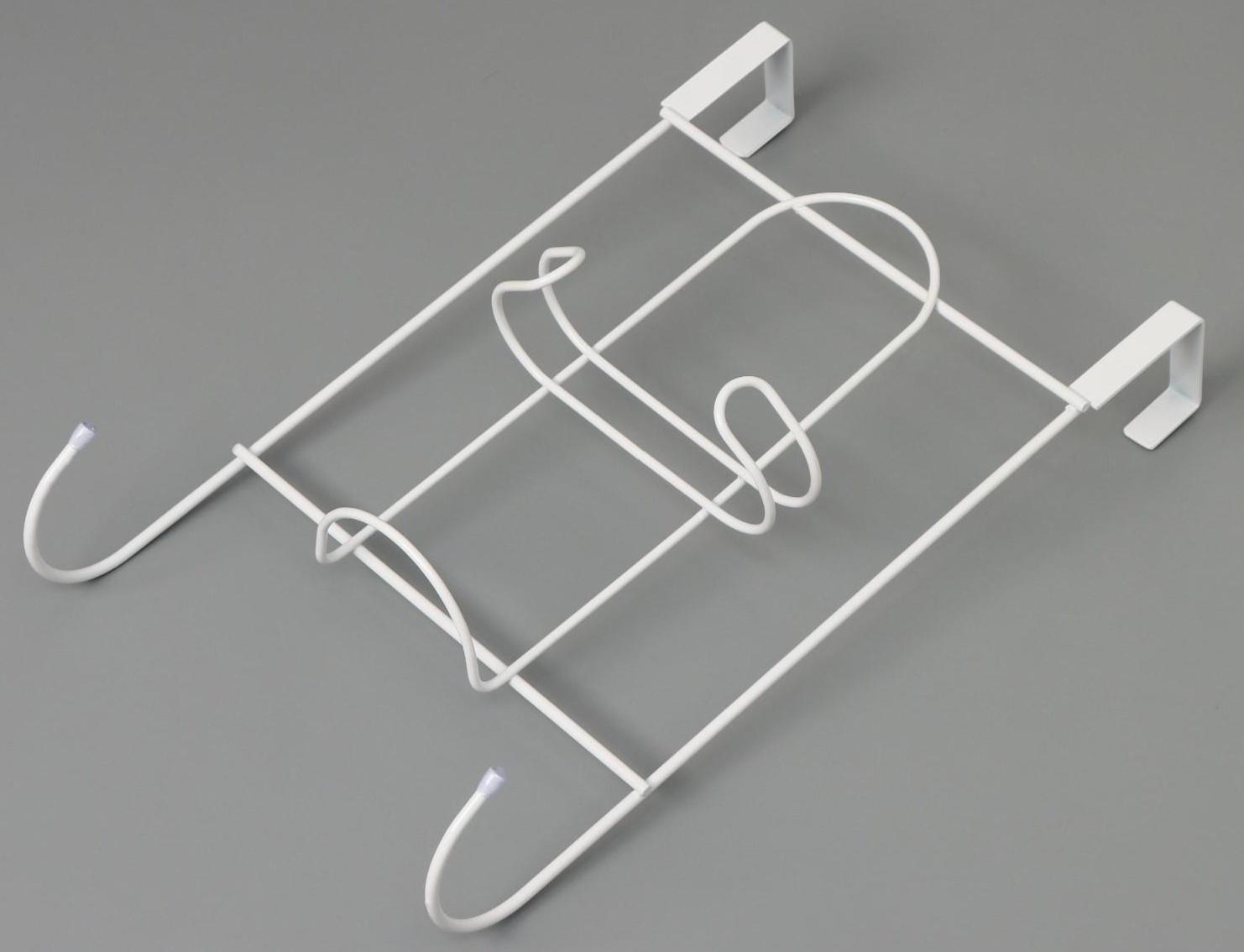 Подставка надверная для гладильной доски и утюга, 25×14,5×40,5 см, цвет белый