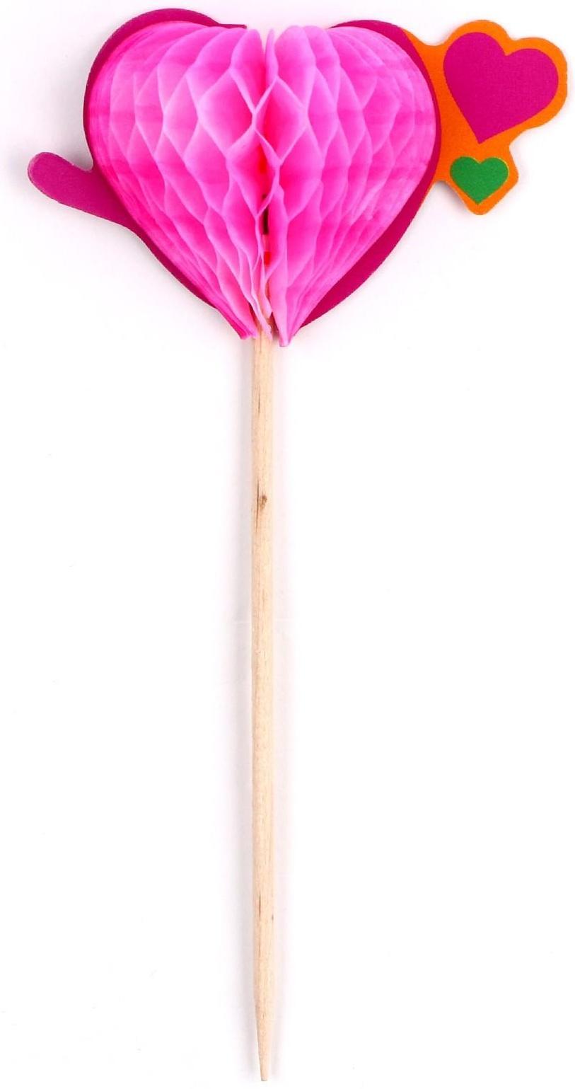 Шпажки «Сердце», в наборе 6 штук