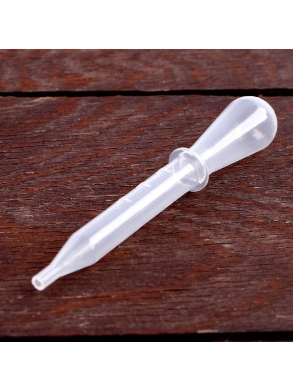 Пипетка для опытов и творчества 1,5 мл, набор 10 шт., размер 1 шт. — 1,4 × 7,9 см