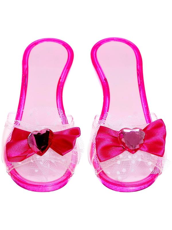 Набор украшений «Туфельки для принцессы», свет, малиновый