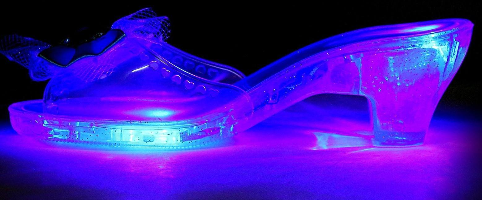 Набор украшений «Туфельки для принцессы», свет, голубой