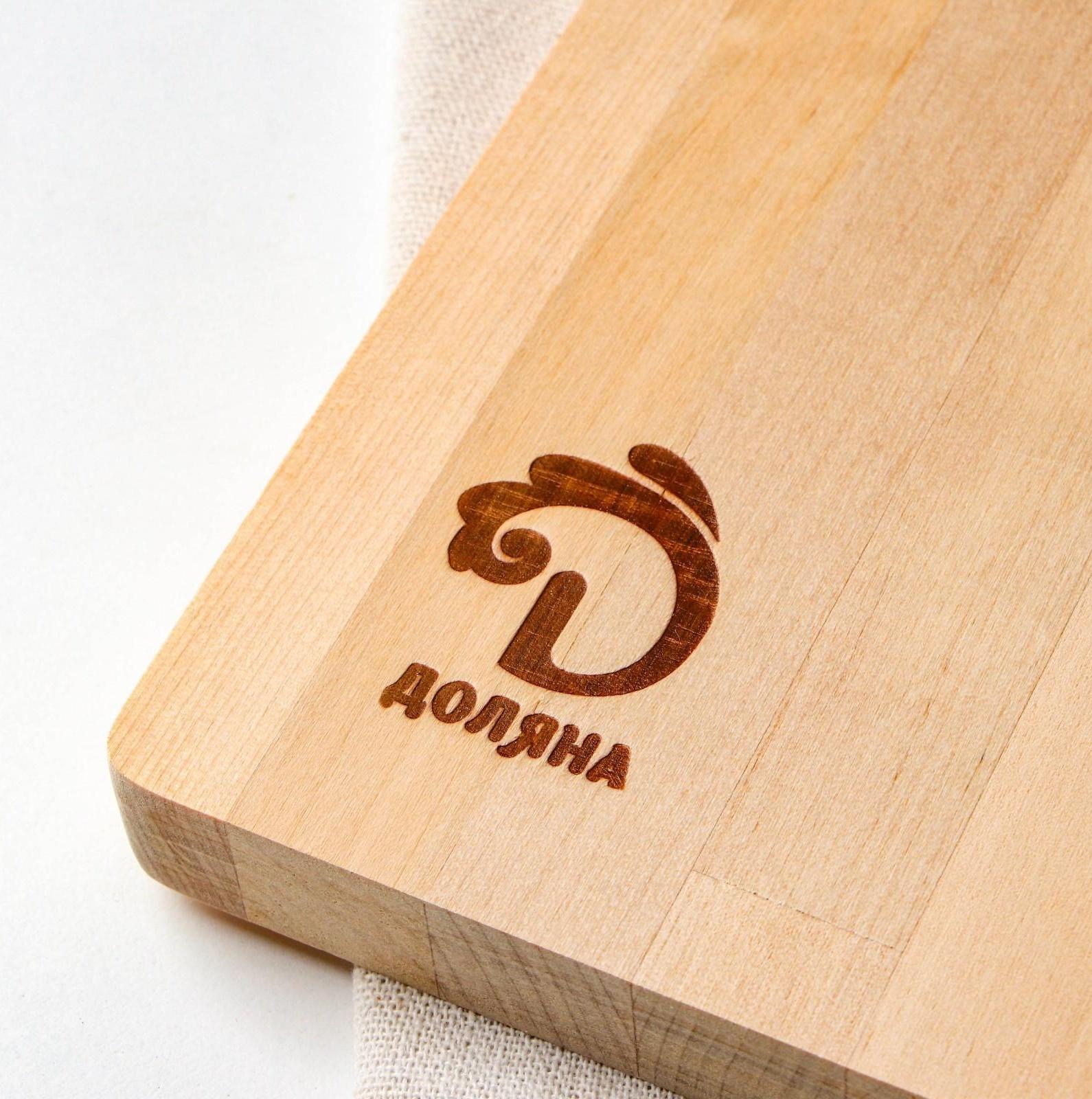 Доска разделочная «Классика», 30x20x1,8, массив березы