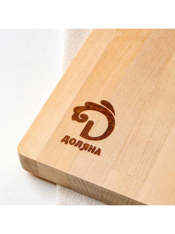 Доска разделочная «Классика», 30x20x1,8, массив березы