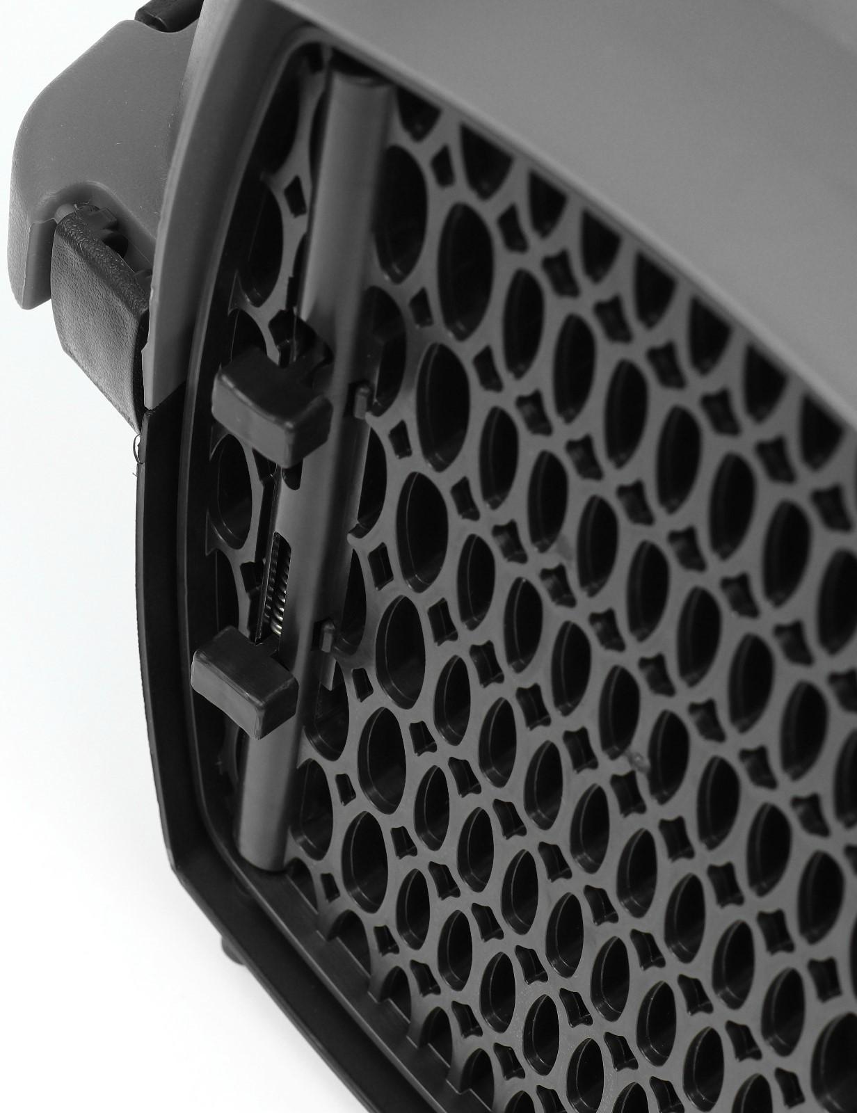 Переноска для животных с пластиковой дверью, 40 х 32 х 26, серая