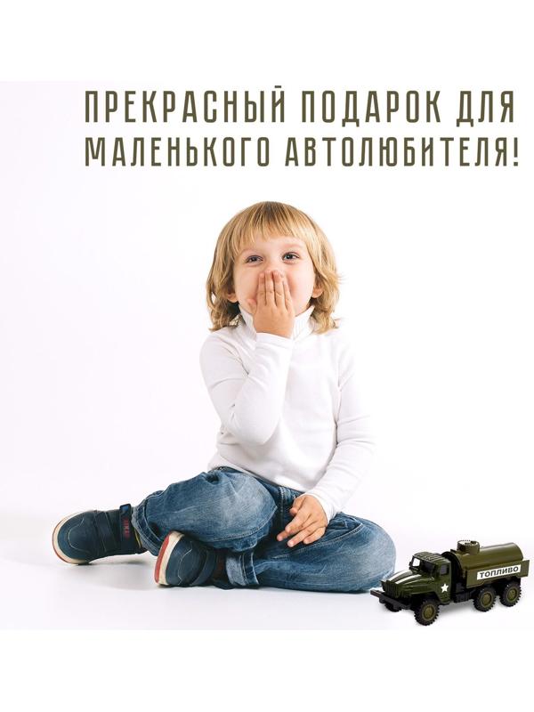 Грузовик металлический «УРАЛ «Армия», инерция, масштаб 1:43, цвет зелёный