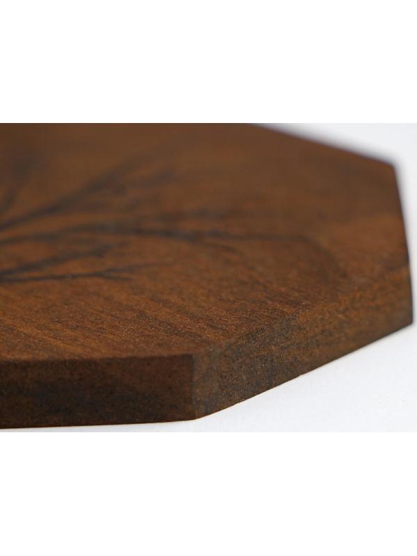 Набор подставок под кружки Magistro «Древо», 4 шт, акация