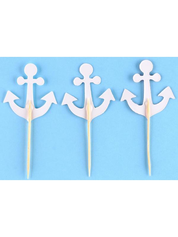 Шпажки «Якорь», в наборе 12 штук
