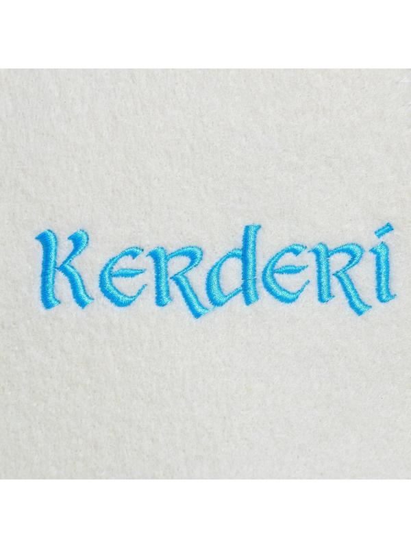 Шапка для бани с вышивкой 