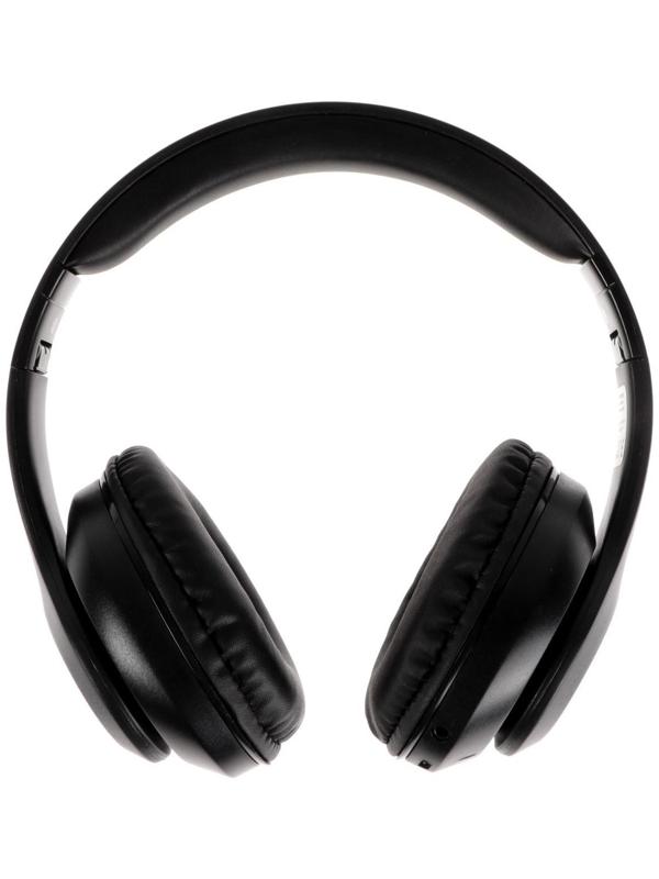 Наушники Defender FreeMotion B552, накладные, микрофон, управление, microSD, 200 мАч, черные