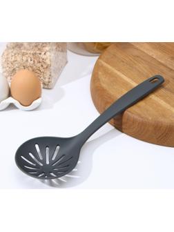 Шумовка, 28 см, цвет серый