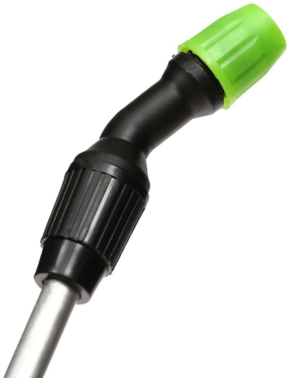 Опрыскиватель помповый, 5 л, пластиковый брандспойт, «Лазурит»