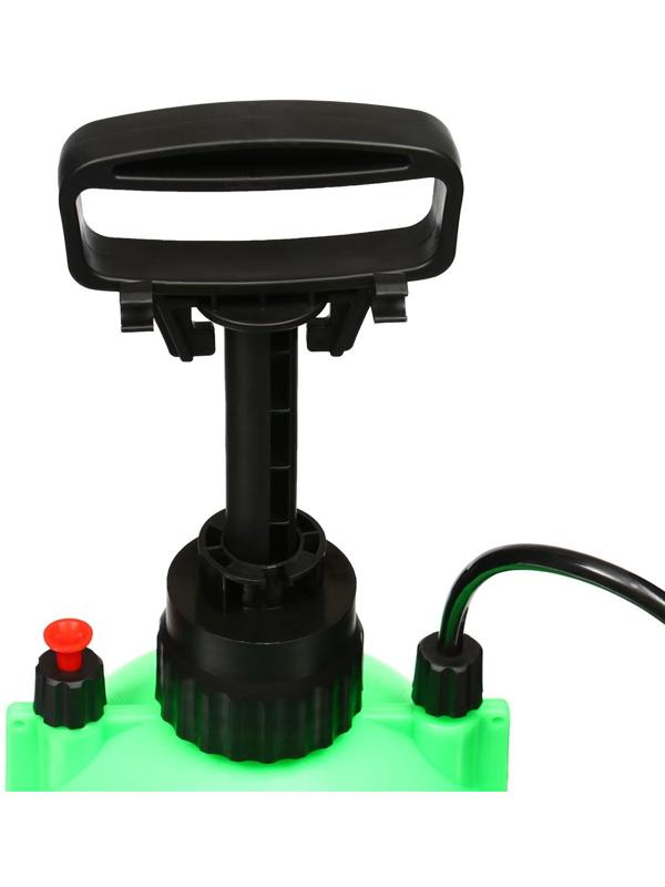 Опрыскиватель помповый, 5 л, пластиковый брандспойт, «Лазурит»