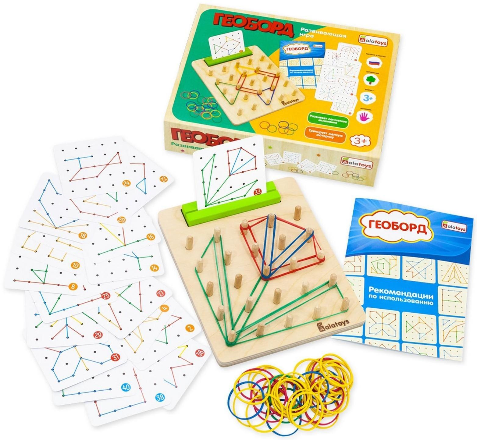Геоборд с резинками