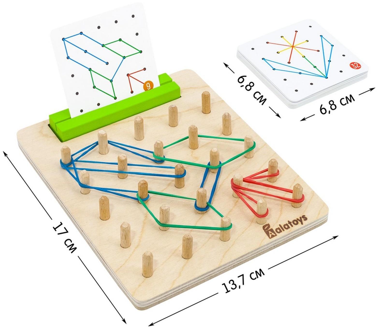 Геоборд с резинками