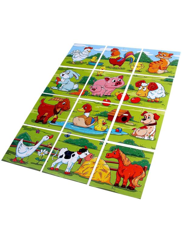 Пазл магнитный «Кто живёт на ферме?»