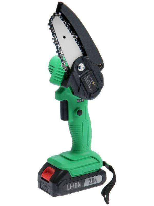 Пила цепная аккумуляторная ZITREK GreenSaw 20, 20 В, 2х1.5 Ач, шина 10 см, 5 м/с