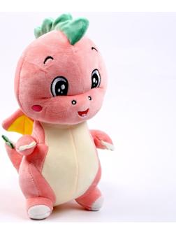 Мягкая игрушка «Дракон», 25 см, цвет персиковый