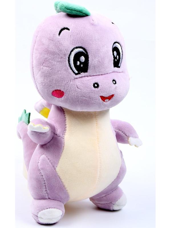 Мягкая игрушка «Дракон», 25 см, цвет сиреневый