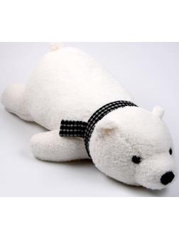 Мягкая игрушка-подушка «Медведь», 60 см, цвет белый