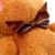 Мягкая игрушка «Медведь с бантиком», на брелоке, размер 14 см, цвет коричневый