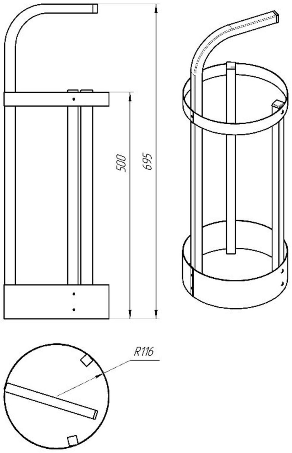 Подставка для зонтов 