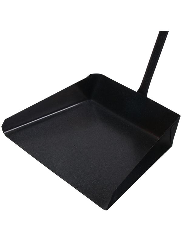 Совок хозяйственный, 26 × 22 × 5 см, черенок 80 см, металл