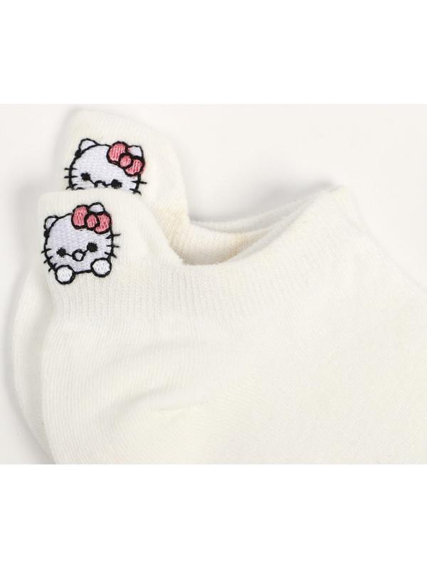 Носки женские укороченные, цвет белый, размер 36-40