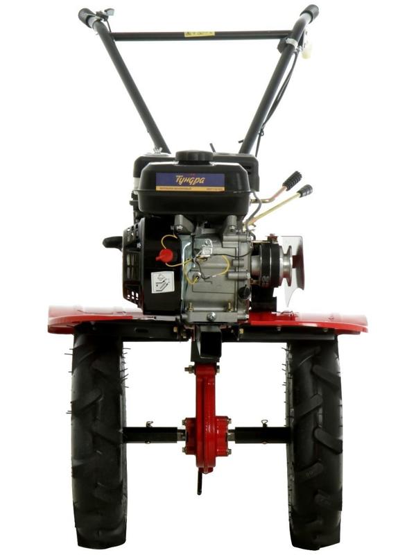 Мотоблок ТУНДРА, 7 л.с., чугунный редуктор, скорости 2/1, колеса 4.00-10