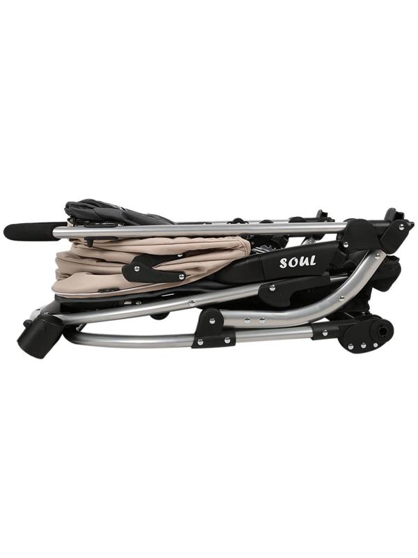 Коляска прогулочная Indigo SOUL, бежевый