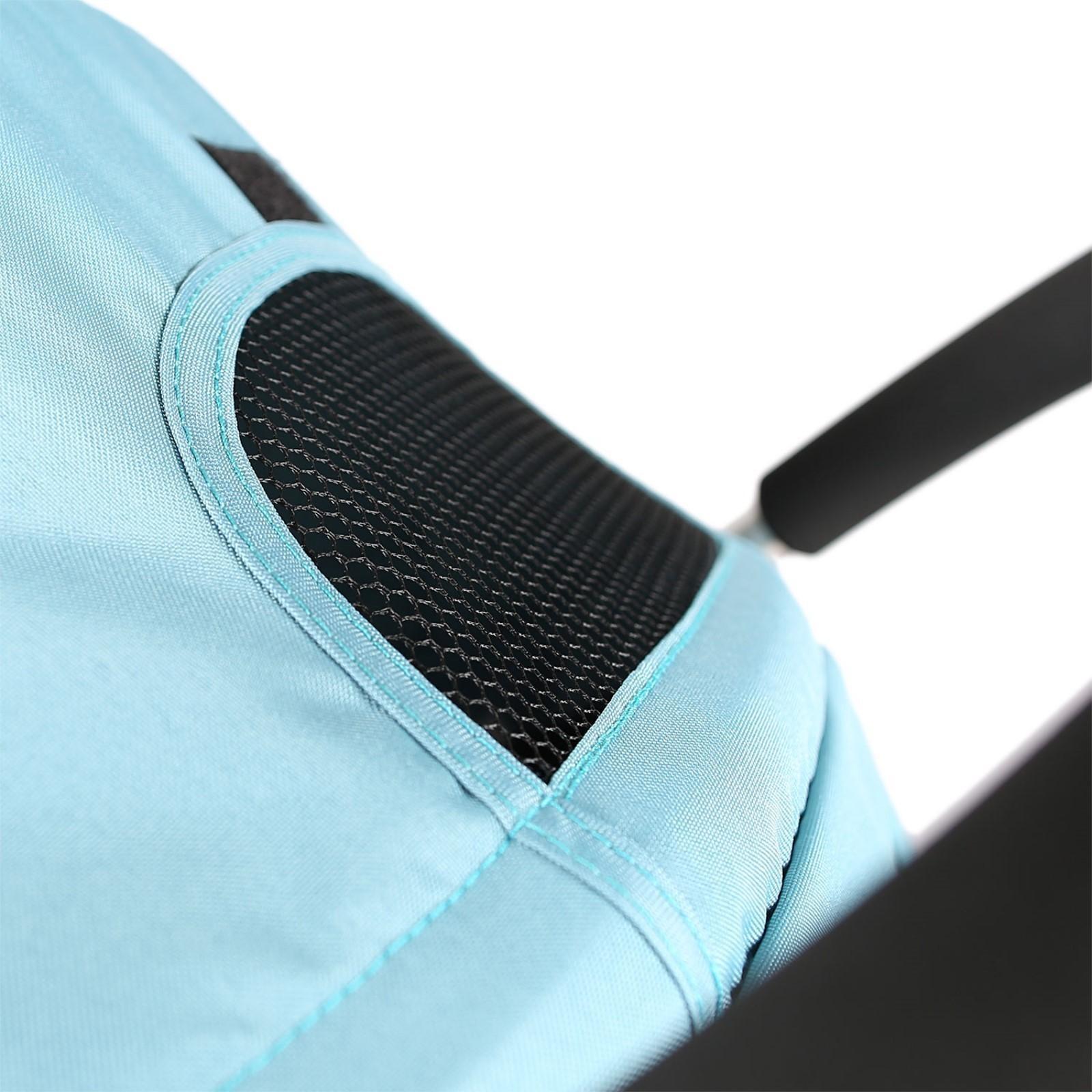 Коляска прогулочная Indigo SOUL, голубой