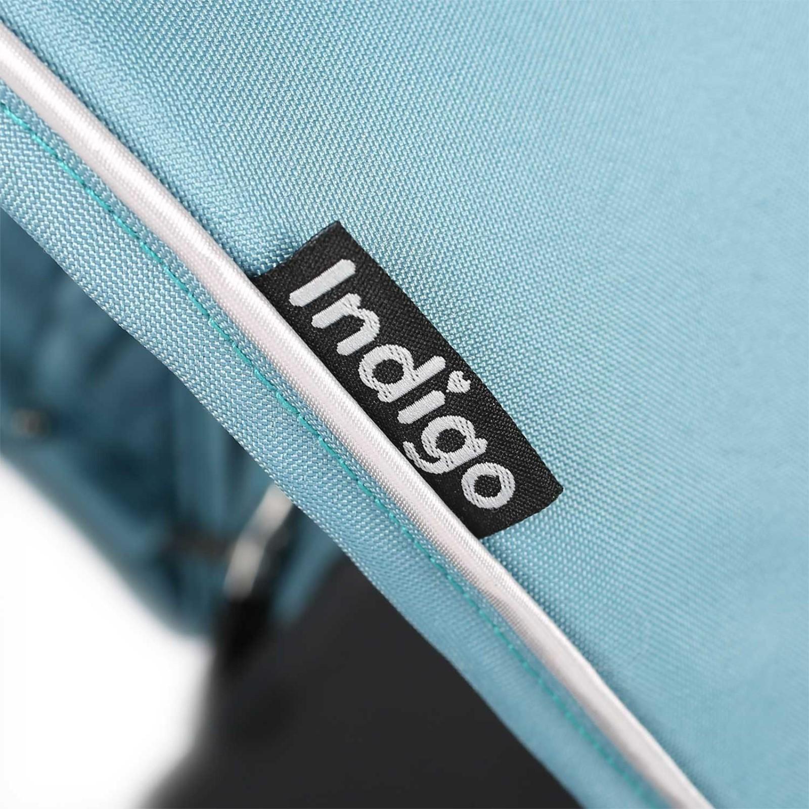 Коляска прогулочная Indigo SOUL, голубой