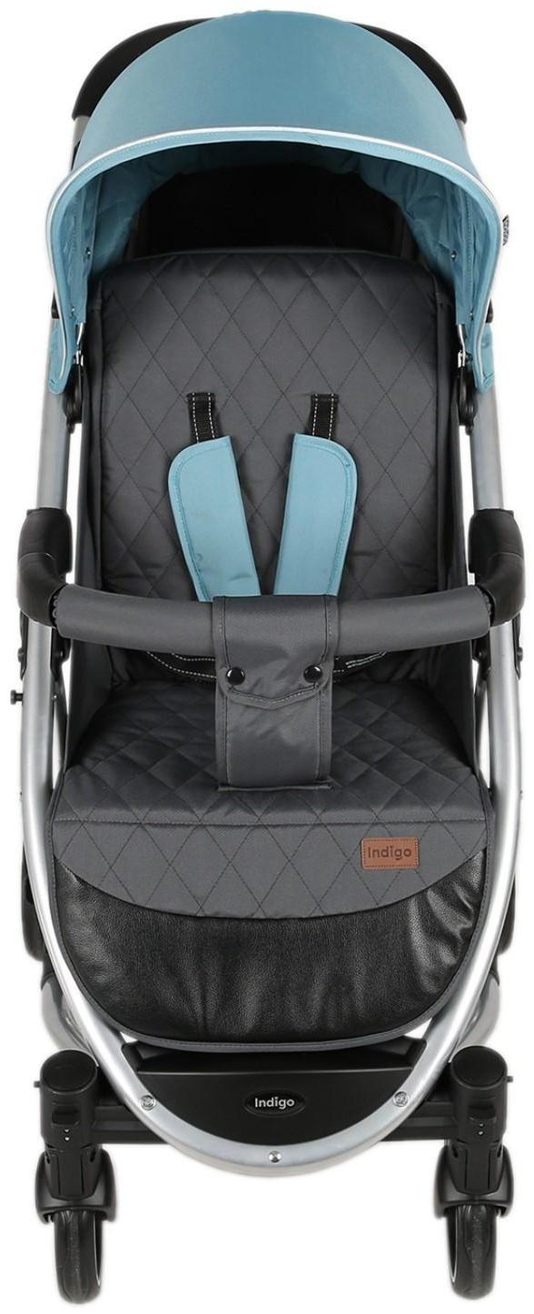 Коляска прогулочная Indigo SOUL, голубой