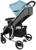 Коляска прогулочная Indigo SOUL, голубой