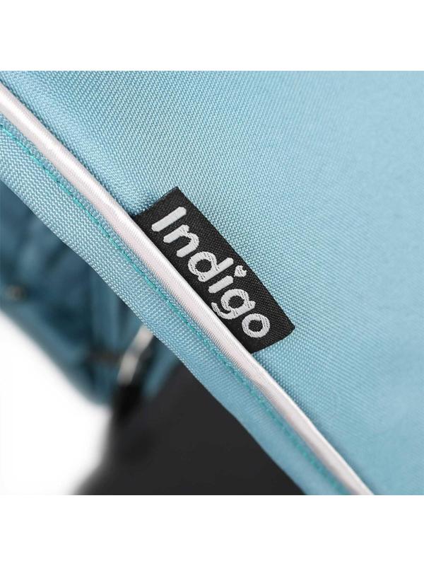 Коляска прогулочная Indigo SOUL, голубой