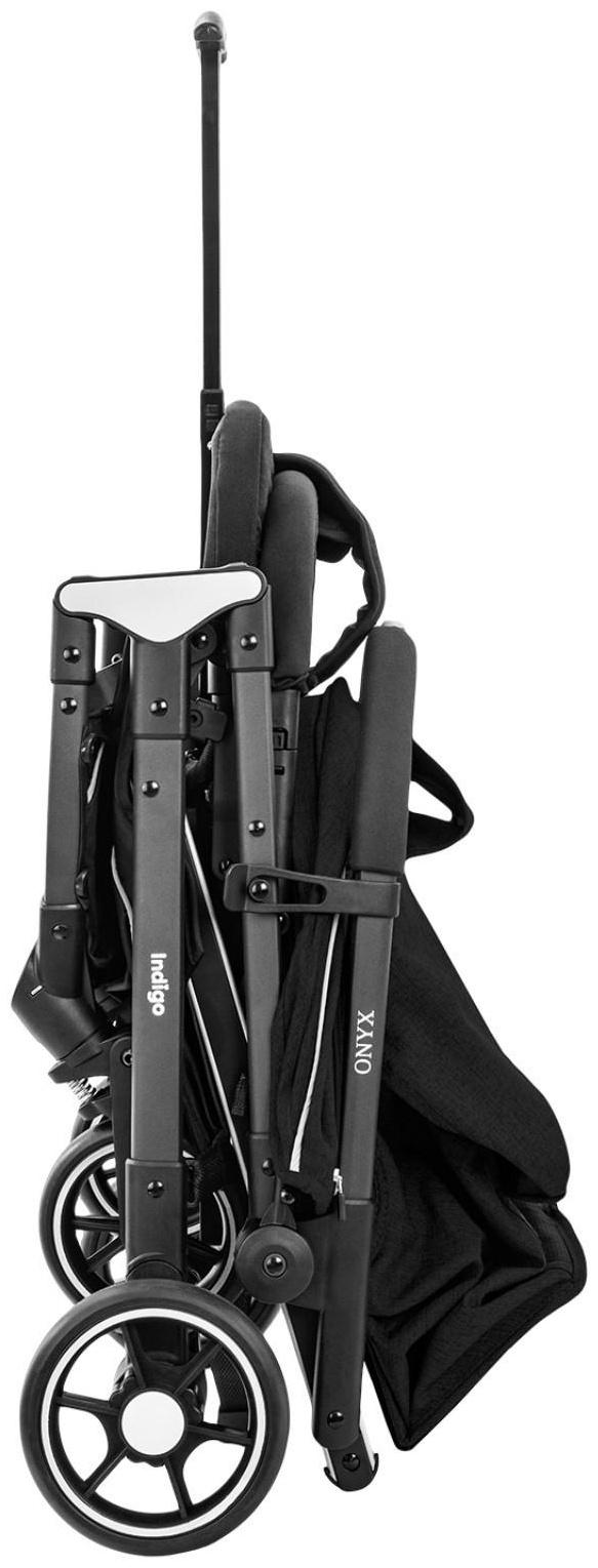Коляска прогулочная Indigo ONYX, черный
