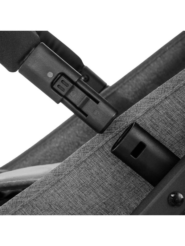 Коляска прогулочная Indigo ONYX, серый