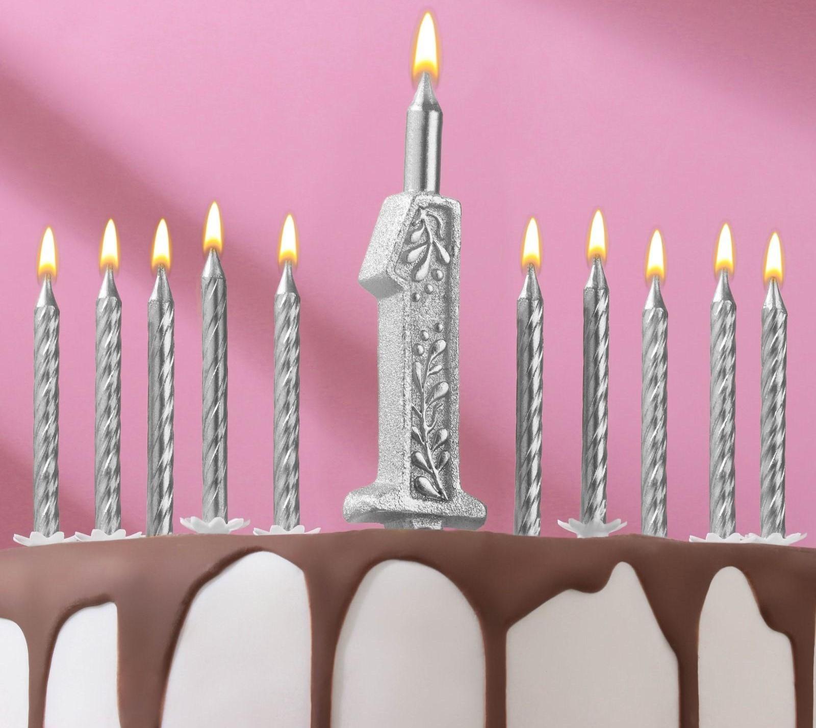 Набор свечей Цифра 