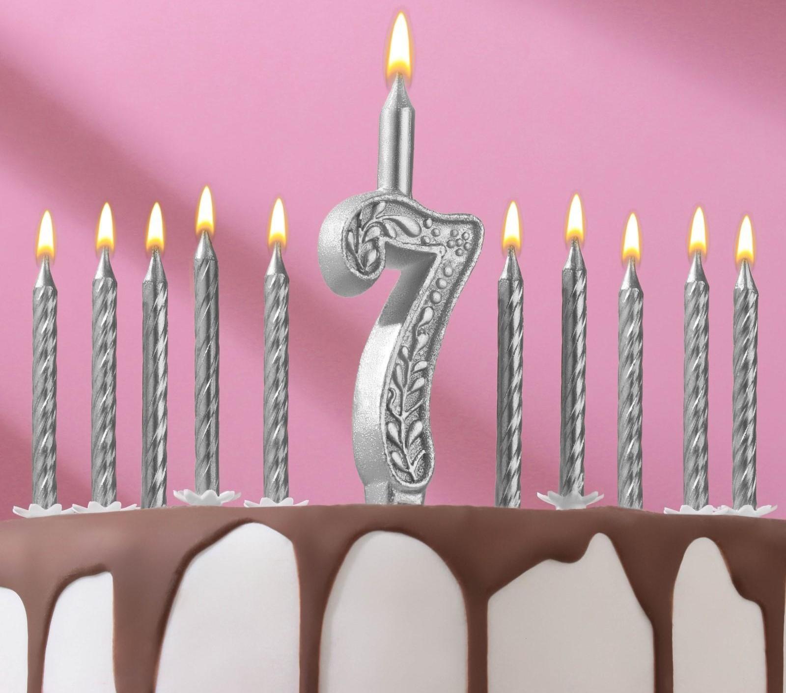 Набор свечей Цифра 