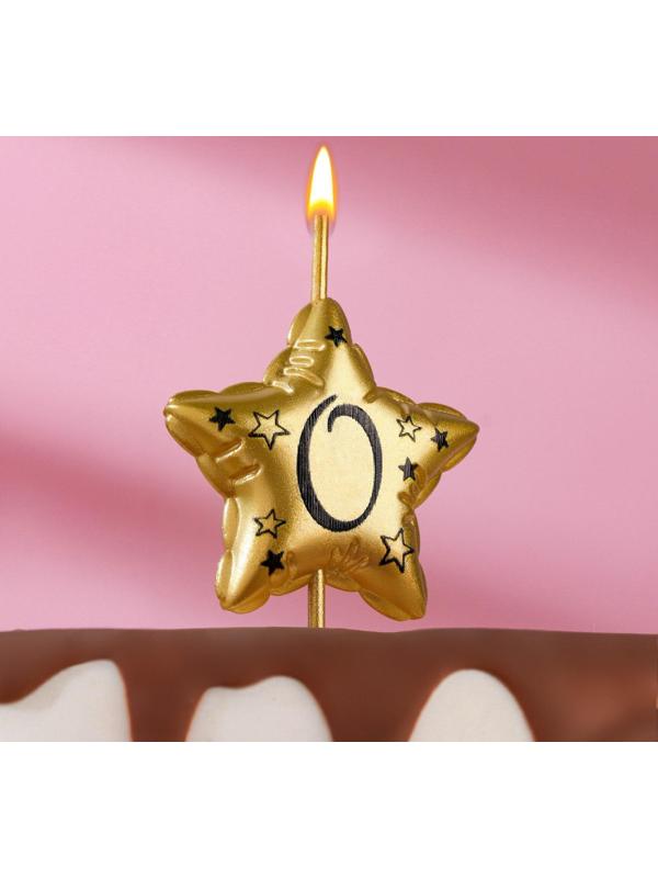 Свеча в торт на шпажке 