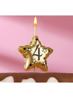 Свеча в торт на шпажке 