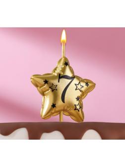 Свеча в торт на шпажке 