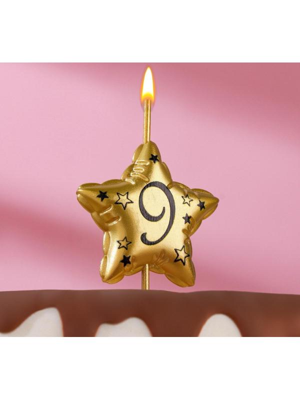 Свеча в торт на шпажке 