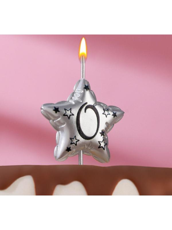 Свеча в торт на шпажке 