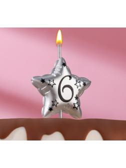 Свеча в торт на шпажке 